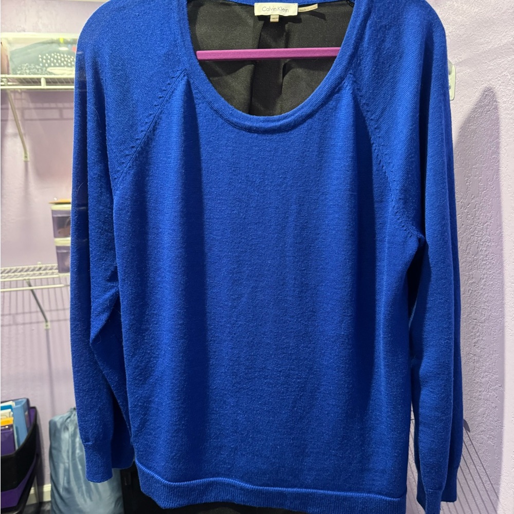 CK, blue/blk, lightweight, never worn